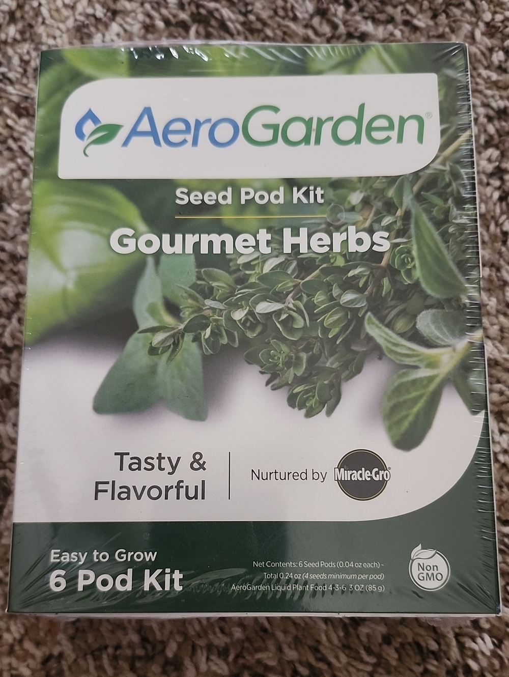 AeroGarden Gourmet Herbs Seed Pod Kit - Green